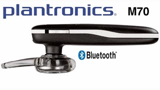 Déballage et test  Plantronics M70 Oreillette Bluetooth 4nir [upl. by Troxell]