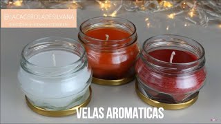 COMO HACER VELAS AROMATICAS MUY FACIL [upl. by Dorisa937]