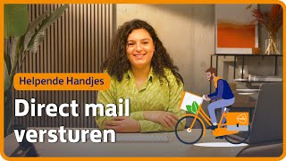 Hoe werkt het versturen van direct mail  PostNL [upl. by Atinnod]