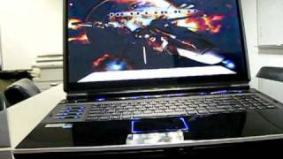 Prostar X8100 Clevo X8100 184quot gaming laptop Review [upl. by Haliehs]