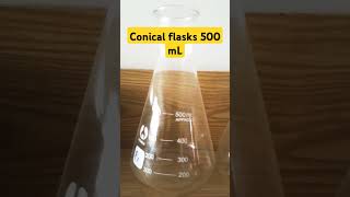 conicalflask lab chemistry glassware labtool [upl. by Tildy]