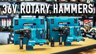 NEW Makita 36v Rotary Hammer Drills [upl. by Clovah605]