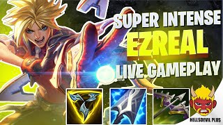 INTENSE SUPER LATE GAME EZREAL  Wild Rift HellsDevil Plus Gameplay [upl. by Dee Dee]