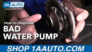 How to Diagnose a Bad Water Pump [upl. by Straub26]