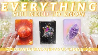 ⚠️EVERYTHING you NEED to know RN🍀💸🏡💕detailed af🔮✨pick a card ♣︎ tarot reading✨🔥 [upl. by Verbenia]