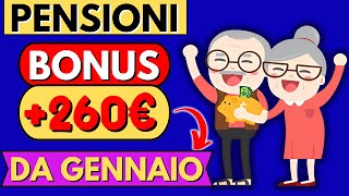 ✅ PENSIONI 👉DA GENNAIO NUOVO quotBONUSquot FINO A 260€ IN PIÙ❗👉GUIDA ALLE NUOVE ALIQUOTE IRPEF➕INCREMENTI❗ [upl. by Nereus617]