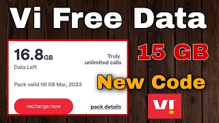 vi free data  vi free data 2023  vi me 1gb data free kaise le  Info Tital [upl. by Eittap]