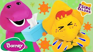 Cover Your Sneeze  Healthy Habits Song  Barney Nursery Rhymes and Kids Songs [upl. by Waneta]