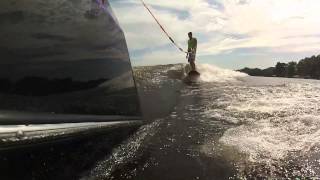 Super Air Nautique 230 Surf Demo [upl. by Nahtanoy]