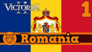 Wallachia Rises  Victoria 2 Romania Lets Play  Episode 1 [upl. by Derzon762]