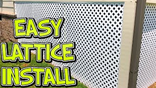 How to Install Lattice Do it Yourself Installation [upl. by Ahsekad227]