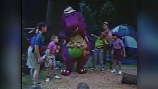 Barney amp Friends 122 A Camping We Will Go 1992  WTTW 1993 Broadcast [upl. by Yelhak413]