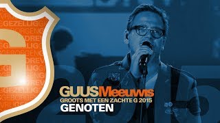 Guus Meeuwis  Genoten Live  Groots Met Een Zachte G 2015 [upl. by Brear590]