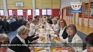 GRANDE SUCCESSO PER IL PRANZO CON GLI ANZIANI  12112024 [upl. by Erlinna]