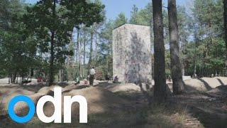 Gas chambers discovered at Nazi death camp Sobibor [upl. by Ahsoem]