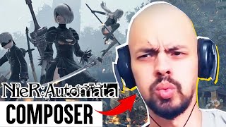 Why A Beautiful Song is Lingua Phantasia  Composer Reacts to Nier Automata OST [upl. by Anad]