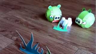 Angry Birds Robot Project No1 OLLO [upl. by Ahsert]