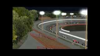 Testing the Motordrome Speedway for NR2003 [upl. by Michey]