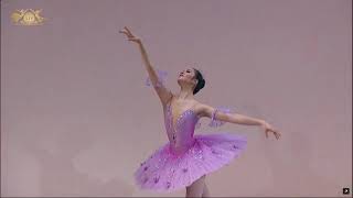 Kamila Sultangareeva Russia Lilac Fairy Variation  XIV Moscow Ballet Competition Junior Round 2 [upl. by Llemart870]