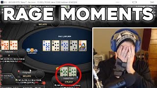 UNBELIEVABLE Poker Rage Moments [upl. by Lehcir]