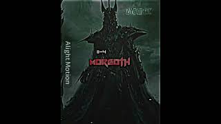 Morgoth vs Sauron edit 1v1 wis battle morgoth sauron lotr characters fiction [upl. by Pich644]