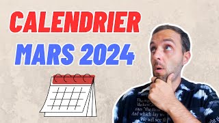 Le Calendrier des Impôts de Mars 2024 [upl. by Devol143]