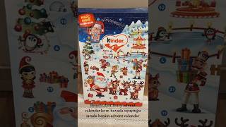 Kinderin yeni yıl çikolatası kinder cikolata noel chocolate [upl. by Ashli754]