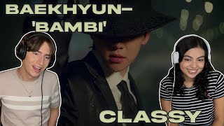 BAEKHYUN Bambi MV Reaction  Music Producer and Video Editor React  Mysterious Old Money Vibes [upl. by Aeirdna360]