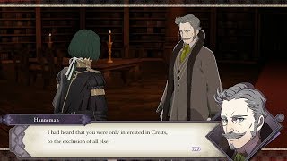 Hanneman amp Linhardt Support Conversations  Fire Emblem Three Houses Switch [upl. by Ativoj]