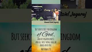 Goodness and mercy will follow you  Hannah Aziel Jayarajhajtamilchristianmessage [upl. by Ahsened]