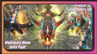 Trails of Cold Steel 4 PS5  Nightmare Mode Boss  Eldergeist [upl. by Garceau]