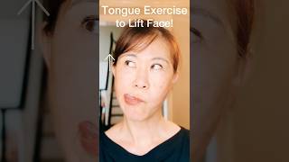 🔥TONGUE EXERCISE TO ERASE DOUBLE CHINS JOWLS SAGGING CHEEKS 😱 The Fastest way to Reverse your Age [upl. by Esbenshade]