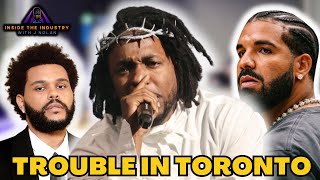 Kendrick Goes 1 Drakes Toronto Home Targeted in DriveBy 1 Week After CashXOs Security Fired On [upl. by Namwob]