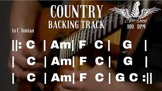 Backing Track Country in C Ionian [upl. by Nichol]