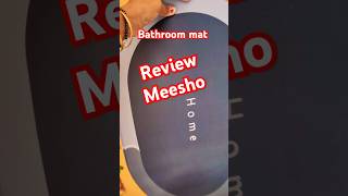 Bathroom mat meesho review unboxing Bathroom makeover [upl. by Gayelord603]