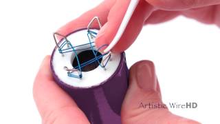 Artistic Wire  4 Prong Wire Knitter Tool [upl. by Fini]