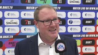 Interviews na Zorg en Zekerheid Leiden  Spirou Basket Charleroi BNXT League 2 mrt 2024 [upl. by Pironi]