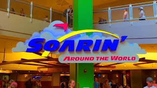 Soarin Around The World EPCOT 2022  Full Ride Experience  Walt Disney World Orlando Florida [upl. by Reich204]