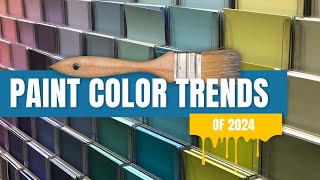 2024 Color trends unveiled  A comprehensive guide to the hottest paint colors [upl. by Sherer]