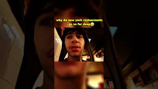 new york resturaunts get deep Full vlog NoahSweeney [upl. by Ahsinauj]