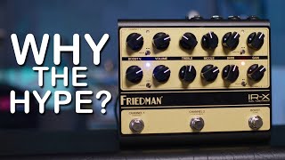 Preamp pedal SO WHAT Friedman IR X Review [upl. by Odlavu]