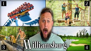 Top 10 Fun Things To Do in Williamsburg Virginia [upl. by Eeresid]