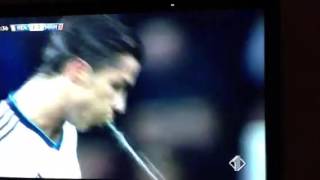 RONALDO VOMITS ON THE FLOOR [upl. by Ailad]