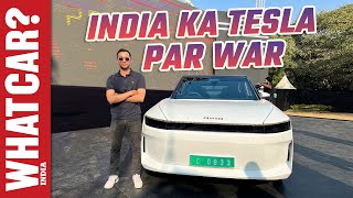 Pravaig Electric SUV launched  ‘Defy’ karegi norms ko  Walkaround  WhatCar India [upl. by Aiza698]