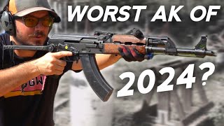 The worst AK of 2024 Government contract M70AB2 First shots [upl. by Warner]