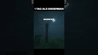 1 TAG ALS ENDERMAN IN MINECRAFT minecraft minecraftshorts gaming trends german [upl. by Aneleairam]