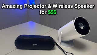 Projector amp Wireless Speaker for INCREDIBLE VALUE from AliExpress [upl. by Hughes662]