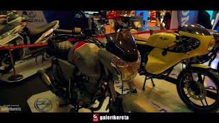 Modenas V15 Convert to Awesome Custom Bike at Motonation PICC 2017 [upl. by Fang]