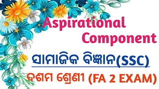 10th class Fa2 exam SSC Aspirational component questions answer202310th SSC aspirational component [upl. by Newsom791]