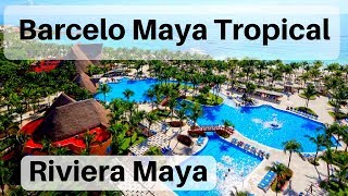 Barcelo Maya Tropical Resort Tour [upl. by Netsrek]